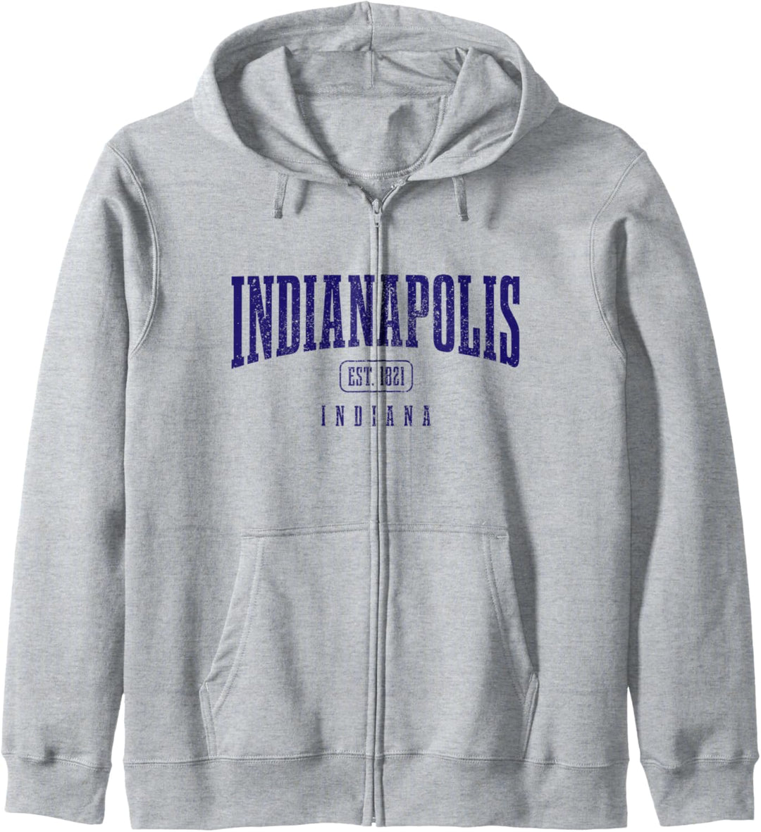 Indianapolis Est. 1821 Indiana Vintage USA Amerika Souvenir Kapuzenjacke