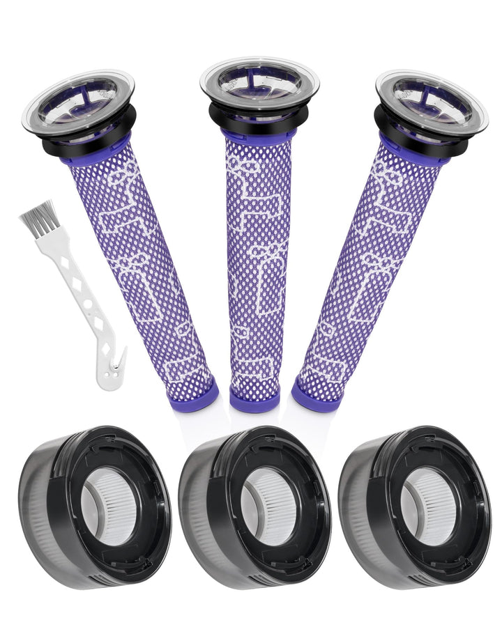 Filter Set für Dyson V8 Cyclone V8 Focus Mattress V8 Advanced Staubsauger | Kompatibel mit V8 origin