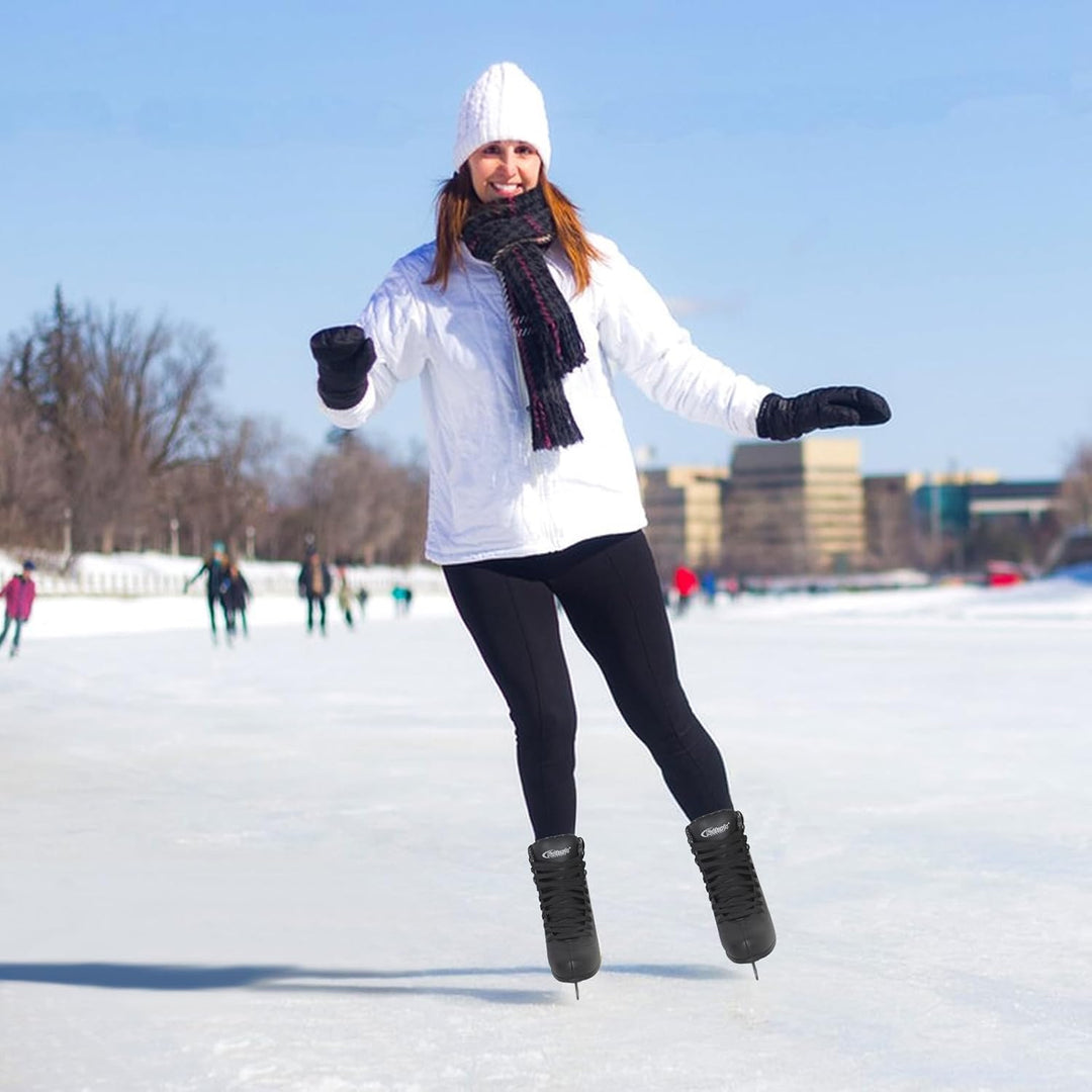 Nattork Eiskunstlaufschuhe Excellence – Edelstahlkufen für verbesserte Unterstützung, Stärke, Leistu
