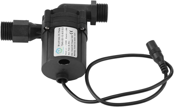 Zerodis Bierpumpe DC 12V 18W Pump Homebrew Pumpenzirkulation Brushless Bierpumpen für das Bierbrauen