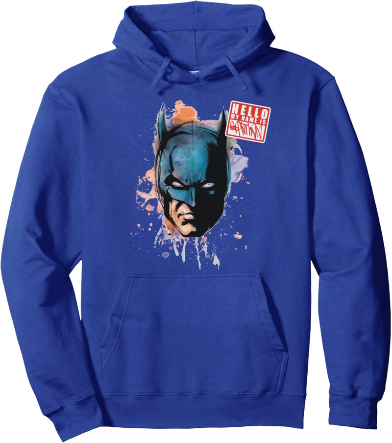 Batman Hello Pullover Hoodie