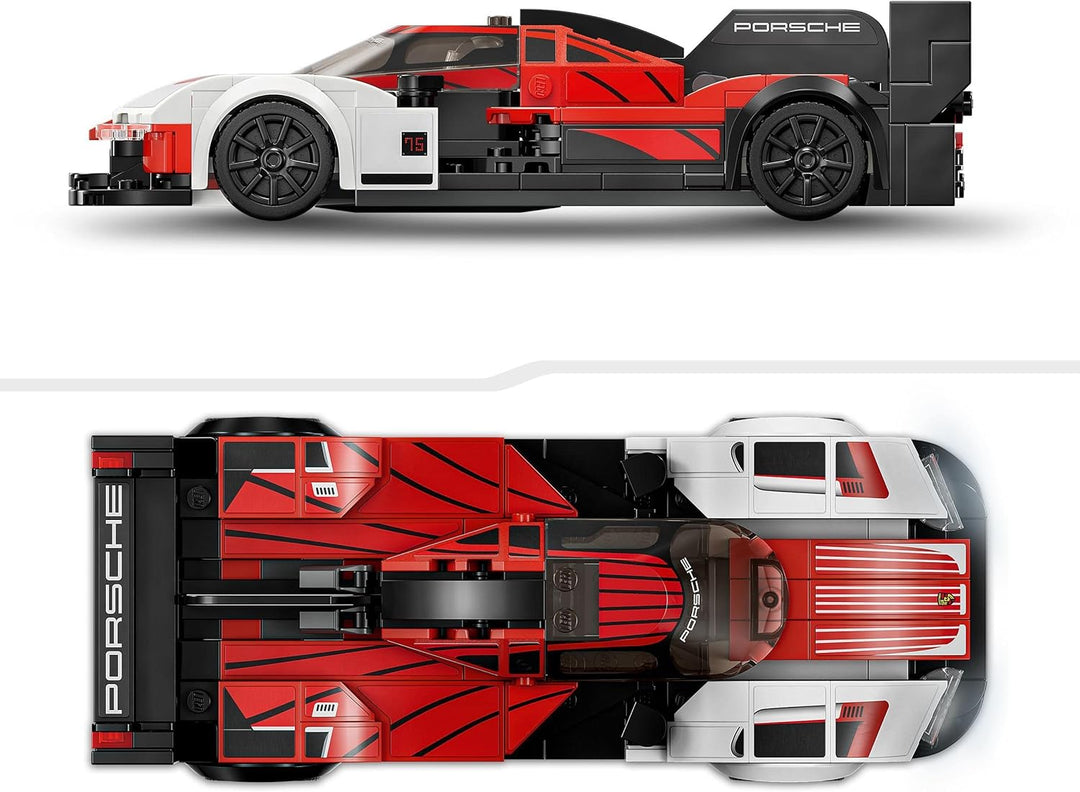 LEGO Speed Champions Porsche 963, Modellauto-Bausatz, Rennfahrzeug Spielzeug für Kinder, Sammelset m