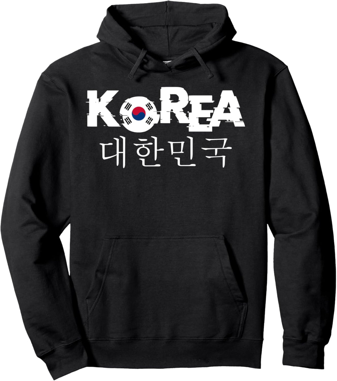 Korea Daehan Minguk Koreanische Sprache Metropole Fan Reise Pullover Hoodie