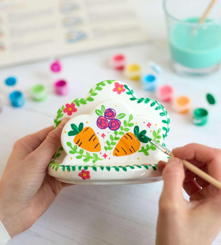 Pott'd Paintables Keramik-Bemalen-Set mit Tassen zum Bemalen für Erwachsene, Set enthält Tassen, Far