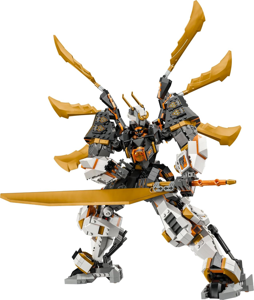 Lego NINJAGO Coles Titandrachen-Mech, Abenteuer Spielzeug für Kinder, Ninja Spielset mit 1 Minifigur