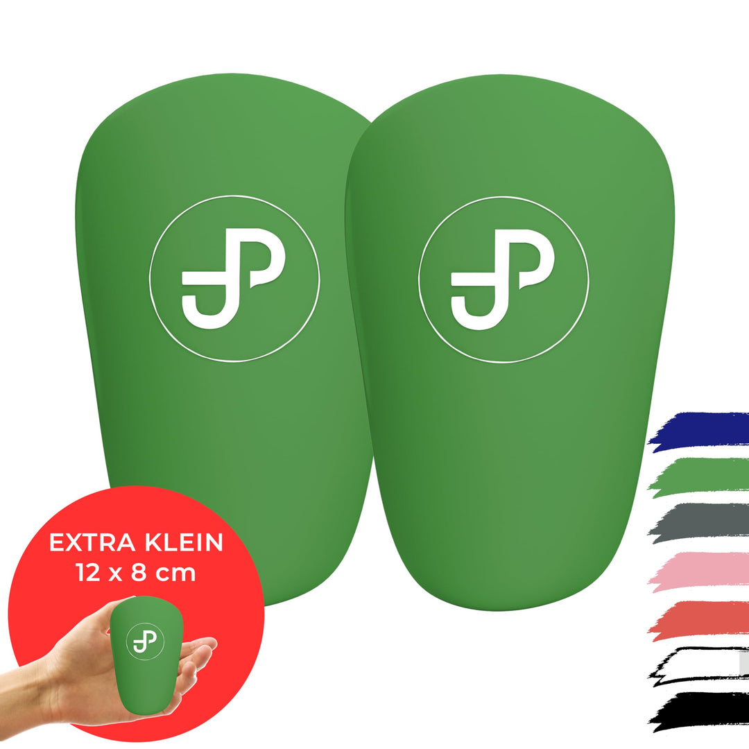 JDP Mini Schienbeinschoner, extra kleine Schienbeinschoner Fussball Herren, Anti-Rutsch Mini Schienb