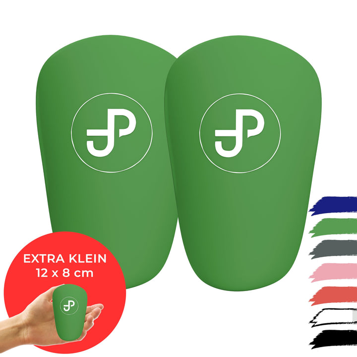 JDP Mini Schienbeinschoner, extra kleine Schienbeinschoner Fussball Herren, Anti-Rutsch Mini Schienb