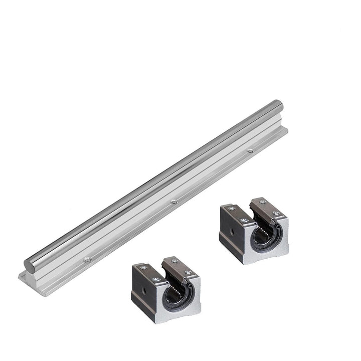 Coavoo SBR20-1000mm 1 Stück Linearschiene + 2 Stück 20mm SBR20UU Schiebeblock Lagerblöcke, 20 mm Lin