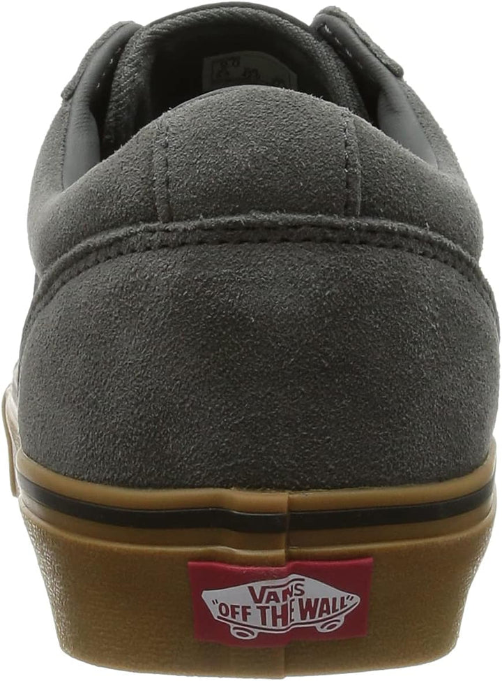 Vans Herren Ward Sneaker 39 EU Suede Pewter Gum, 39 EU Suede Pewter Gum