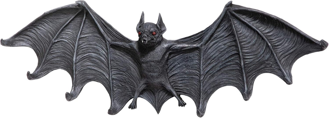 Design Toscano Halloween CL5847 Grosse Vampir Fledermaus modelliert Wandskulptur mit Haken Garderobe