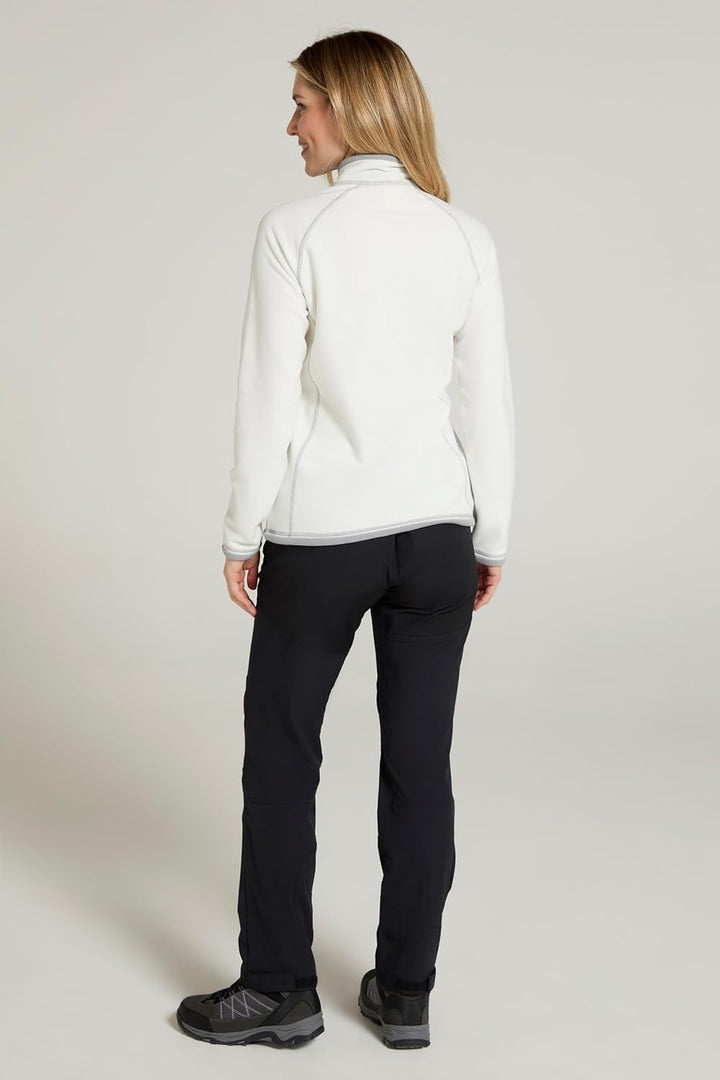 Mountain Warehouse Montana Fleecejacke für Damen aus Microfleece - Atmungsaktiver Fleece-Pullover fü