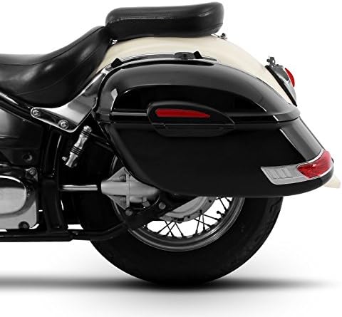 Craftride Seitenkoffer DW je 33l mit Haltesatz für Honda CA 125 Rebel