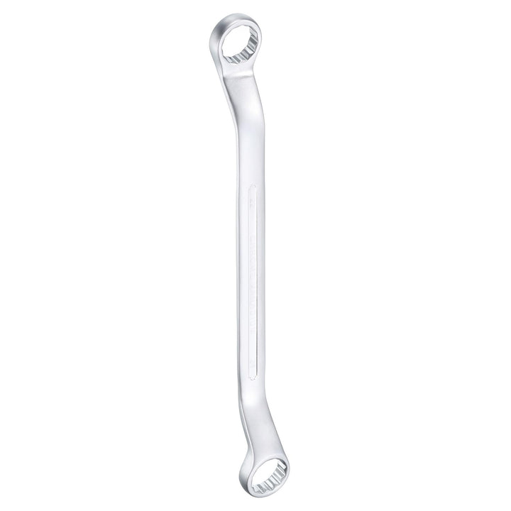 QUARKZMAN 45 Grad Offset Doppel-Ringschlüssel 22 mm x 24 mm, 12-Punkt-Metrischer CR-V-Doppelringschl