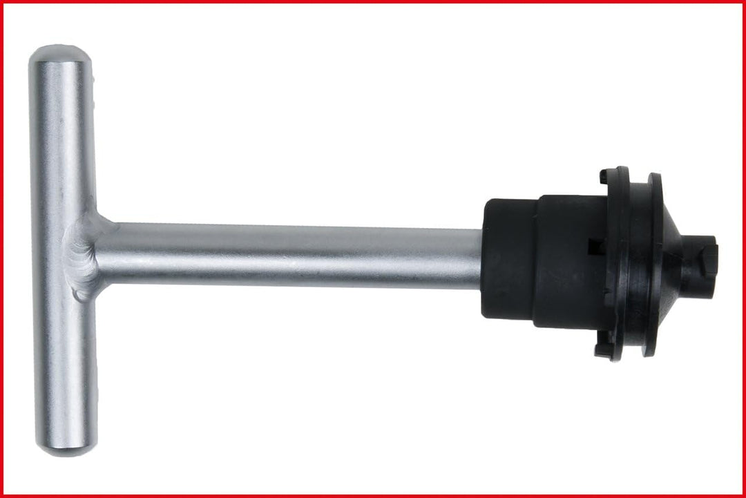 KS Tools 150.1020 1/4"+3/8" Öldienst-Spezialprofil-Satz für Kunststoff-Ölablassschrauben, 5-teilig