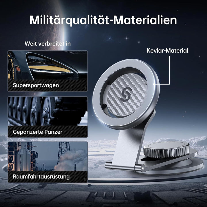 SYNCWIRE Handyhalterung Auto für MagSafe, Magnetische Handyhalter Auto, Kompatibel mit Armaturenbret