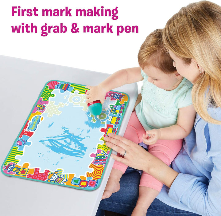 Aquadoodle Baby Water Doodle Mat, Official Tomy No Mess Colouring &amp; Drawing Game, Baby Water Mat Sui