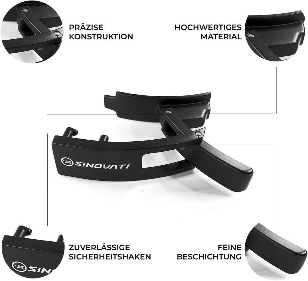 SINOVATI Premium Gewichthebergürtel KDK Gürtel aus Rindsleder mit Schnalle, Weightlifting Lever Belt