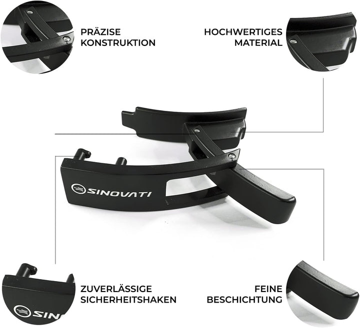 SINOVATI Premium Gewichthebergürtel KDK Gürtel aus Rindsleder mit Schnalle, Weightlifting Lever Belt