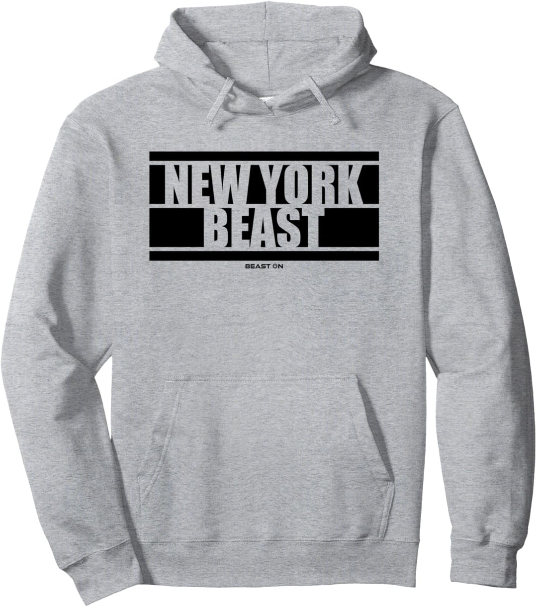 New York Beast On Fitness Gym Motivation Workout Training Pullover Hoodie