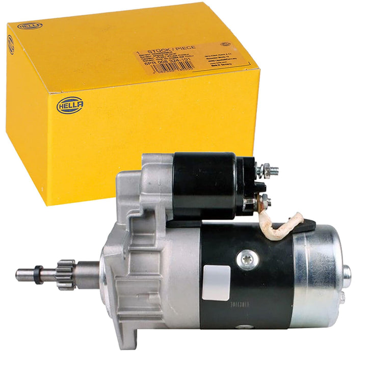 HELLA - Starter/Anlasser - 12V - 2.2kW - für u.a. VW T4 Chassis (70E,70L,70M,7DE,7DL,7D - 8EA 012 52