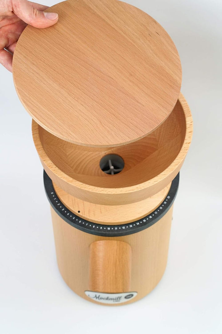Getreidemühle Mockmill Lino 200 | Made in Germany | Edelkorund und Keramik Mahlstein | frisches Mehl