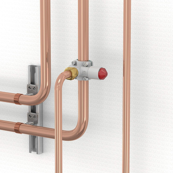 Flamco T-plus Messing 35 x R3 / 4 Abzweigrohr, anbohrschelle, Wasserrohrabzweigrohr, Optimale Abdich