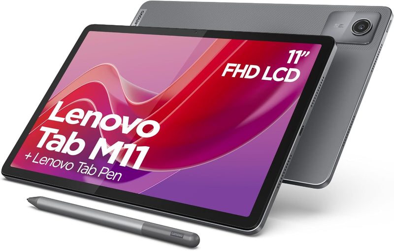 Lenovo Tab M11 – Tablet mit Touchscreen 11 Zoll WUXGA (Prozessor MediaTek Helio G88, 8 Kerne, 4 GB R