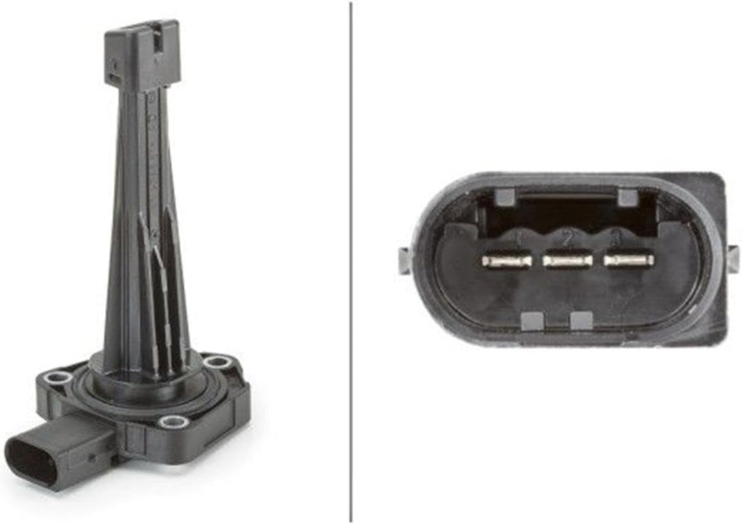 HELLA 6PR 013 680-161 Sensor, Motorölstand - 3-polig - mit Dichtung