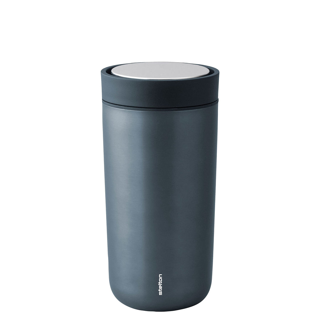 Stelton to-Go Click - Thermobecher, doppelwandige Isolierflasche - Rostfreier, auslaufsicherer Kaffe