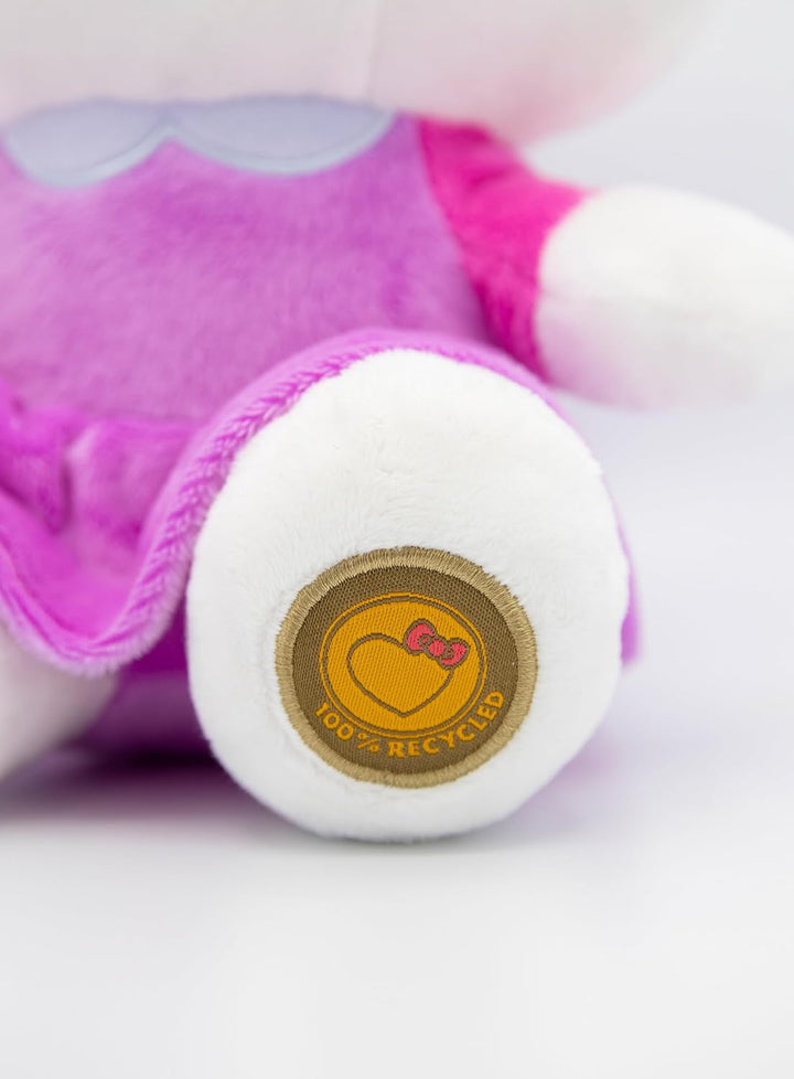 Joy Toy - Hello Kitty Princess Eco Plush 24 cm in wiederverwendbarem Kartontäschchen Prinzessin, Pri