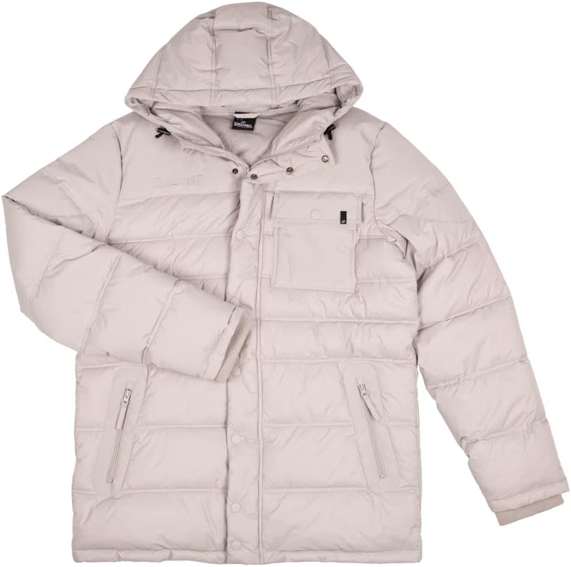 Spalding Parka Winterjacke Herren grau, L