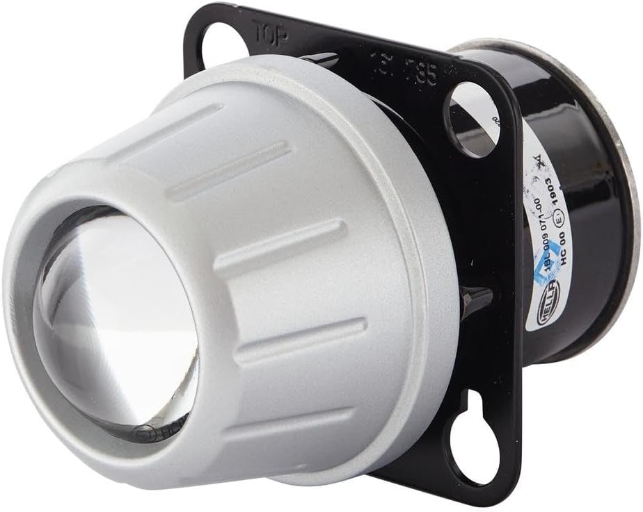 HELLA - Halogen/DE-Hauptscheinwerfer - Premium 50 - 12V - rund - Einbau - Stecker: Flachstecker - li