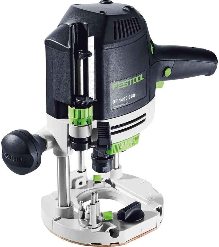 FESTOOL 574398 Oberfräse OF 1400 OF 1400 EBQ-Plus + Box-OF-S 8/10x HW