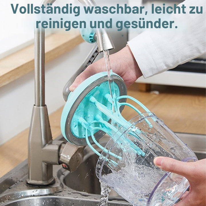 Handmixer für Sahne, Handkurbel Mixer Eierschläger Separator Kunststoff Handmixer Pusher Vielseitige