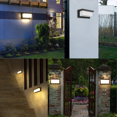 Elitlife 18W Wandleuchte Bewegungsmelder Aussen/Innen LED Wandbeleuchtung, Wandlampe für Garten Flur