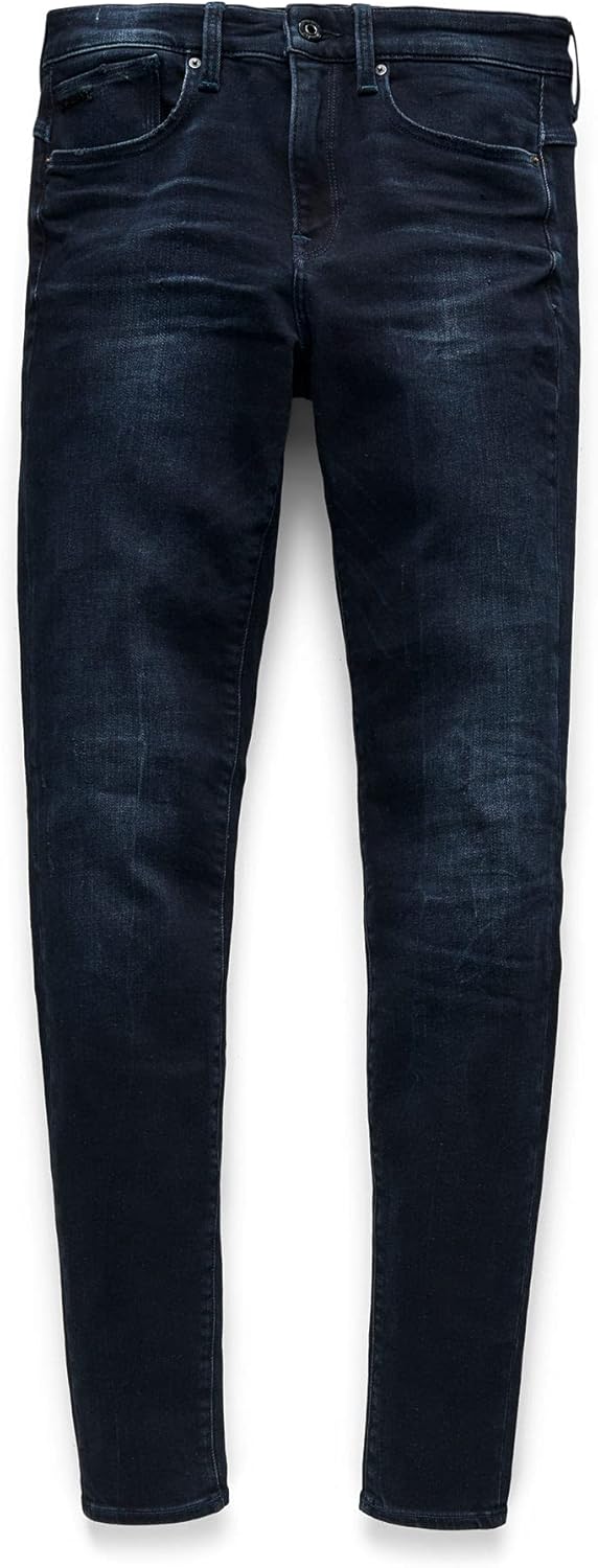 G-Star Damen Lhana Skinny Jeans 24W / 32L Schwarz (Worn in Eve Destroyed D19079-8971-c267), 24W / 32