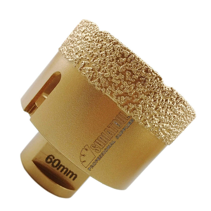 SHDIATOOL Diamant-bohrkrone Durchmesser 60mm Diamanthöhe 15MM für Porzellan Fliese Granit Marmor Tro