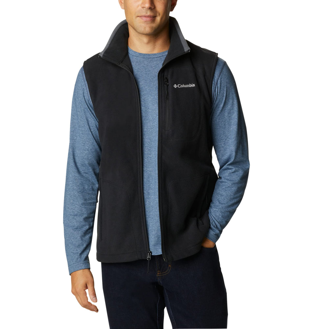 Columbia Herren Fast Trek Fleece Vest Fleeceweste Spring Summer 2024 S Schwarz, Spring Summer 2024 S