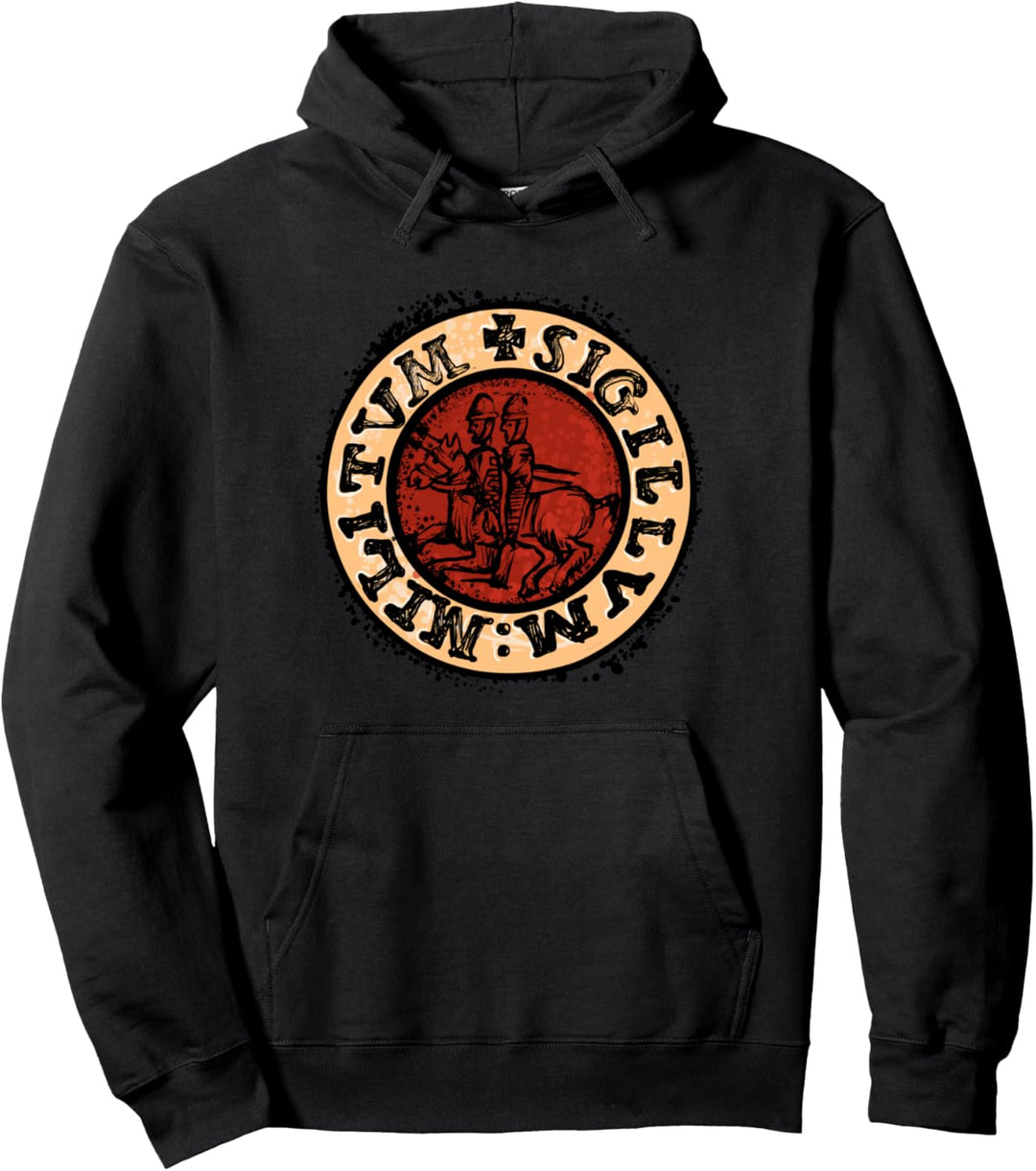 Vintage Tempelritter Kreuzritter Geschenk Pullover Hoodie