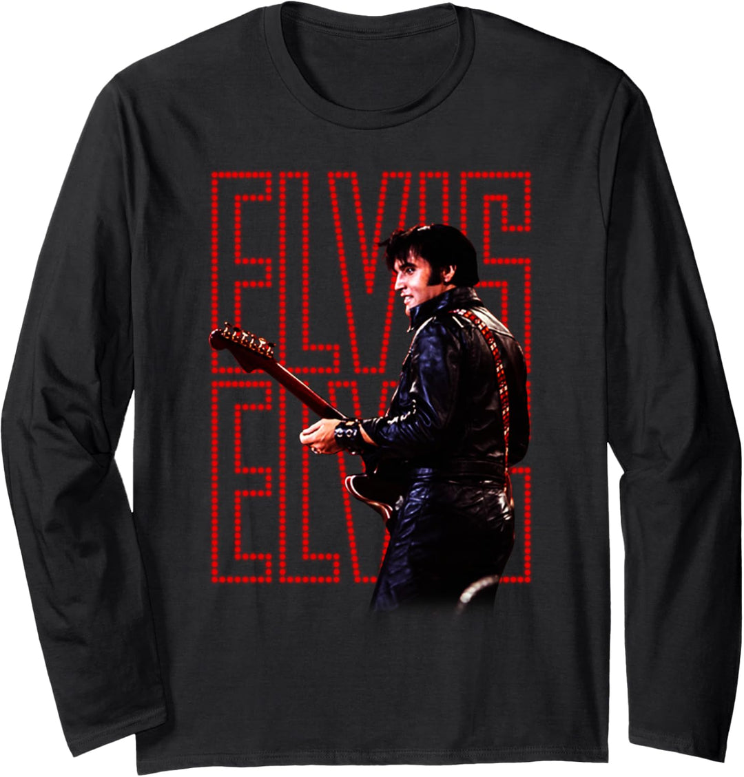 Elvis Presley Official 68 Comeback Special Langarmshirt