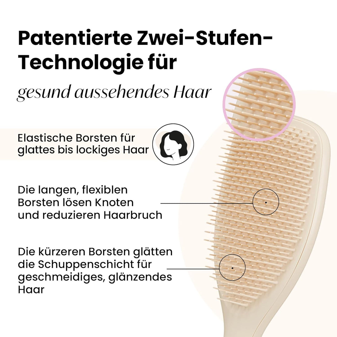 Tangle Teezer | The Wet Detangler Grosse Haarbürste für nasses und trockenes Haar | Für alle Haartyp