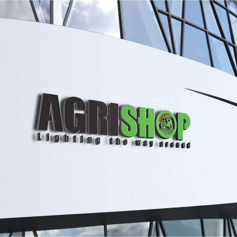 AGRISHOP 2Stück Anhänger Stecker 3polig 12v 24v und 2Stück Steckdose 3-Polig,Wasserfester Traktor St