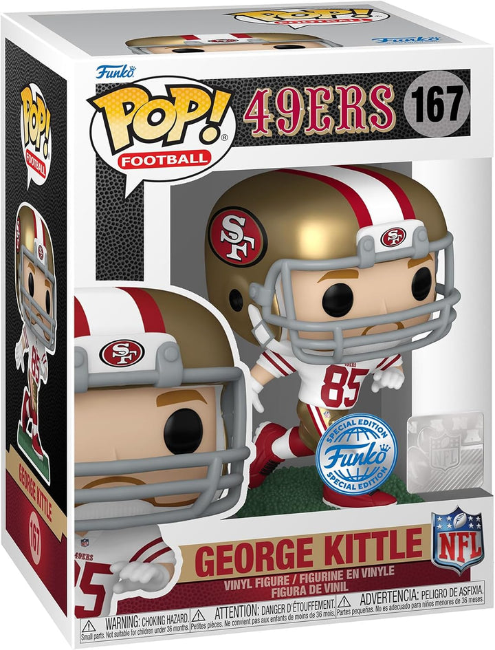 Funko Pop! NFL: 49ers - George Kittle - Vinyl-Sammelfigur - Geschenkidee - Offizielle Handelswaren -