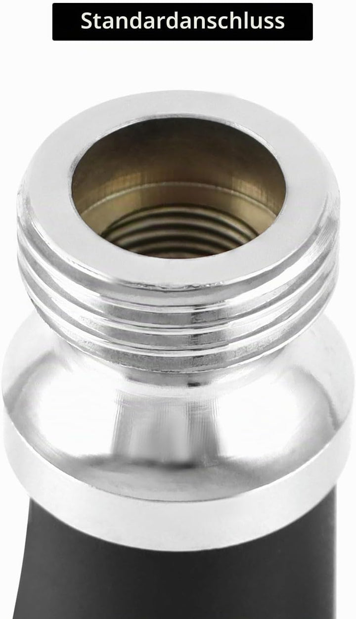 QWORK® Messing Handbrause inkl. Feststellbügel, Sprühkopf für Küchenspüle-Wasserhahn - Universeller