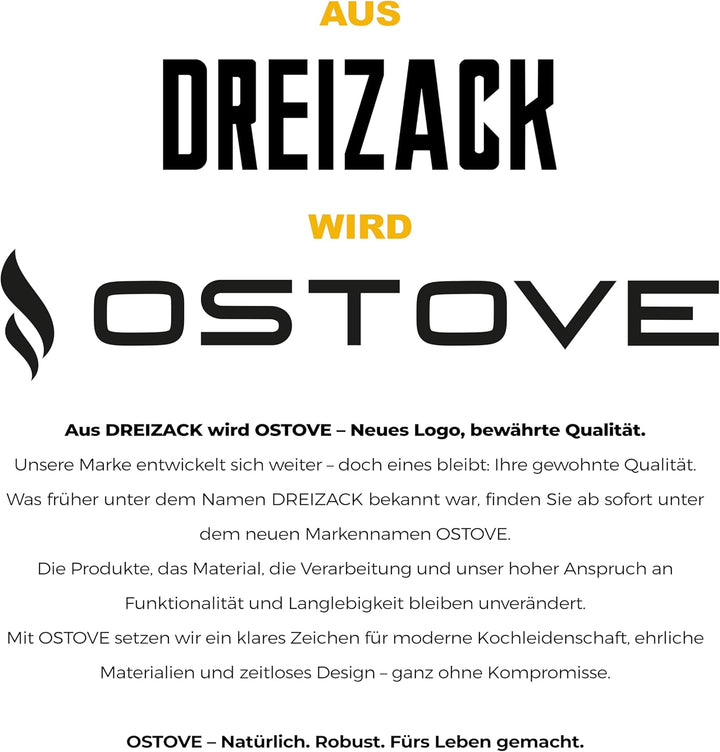 DREIZACK DREIZACK Gusseisenbräter mit Grilldeckel, multifunktionaler Gusseisentopf, Gusseisenpfanne,