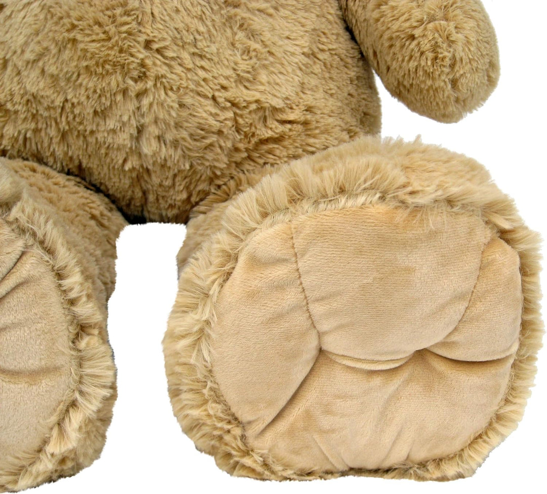 Wagner 9048 - Riesen XXL Teddybär 100 cm gross in hell-braun - Plüschbär Kuschelbär Teddy Bär in