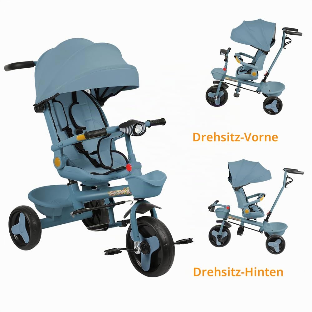 Kinderwagen, leicht und kompakt, von 0 Monaten bis 4 Jahren, maximale Tragfähigkeit von 25 kg, zusam