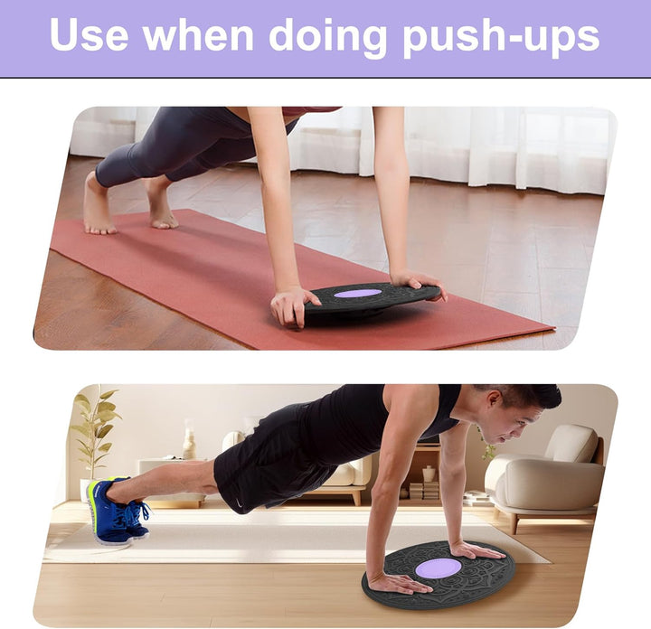 Balance Board, Gleichgewichtstrainer, Balance Pad, Wackelbrett für Erwachsene & Kinder, Wackelbrett