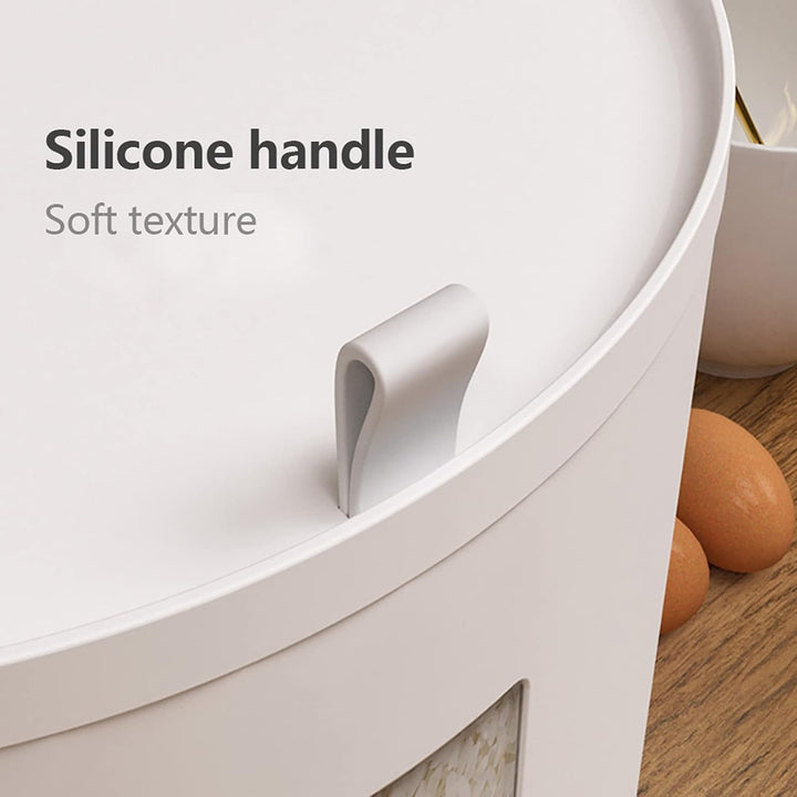 Müslispender - 6KG Küche Trockenen Lebensmittel Spender Getreide Reis Getreide Lagerung Rotating Rei