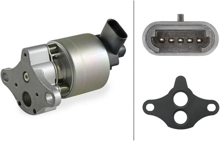 HELLA 6NU 010 171-071 AGR-Ventil - 12V - elektrisch - ohne Dichtung